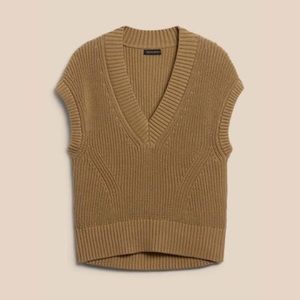 Banana Republic CIMA oversized sweater vest